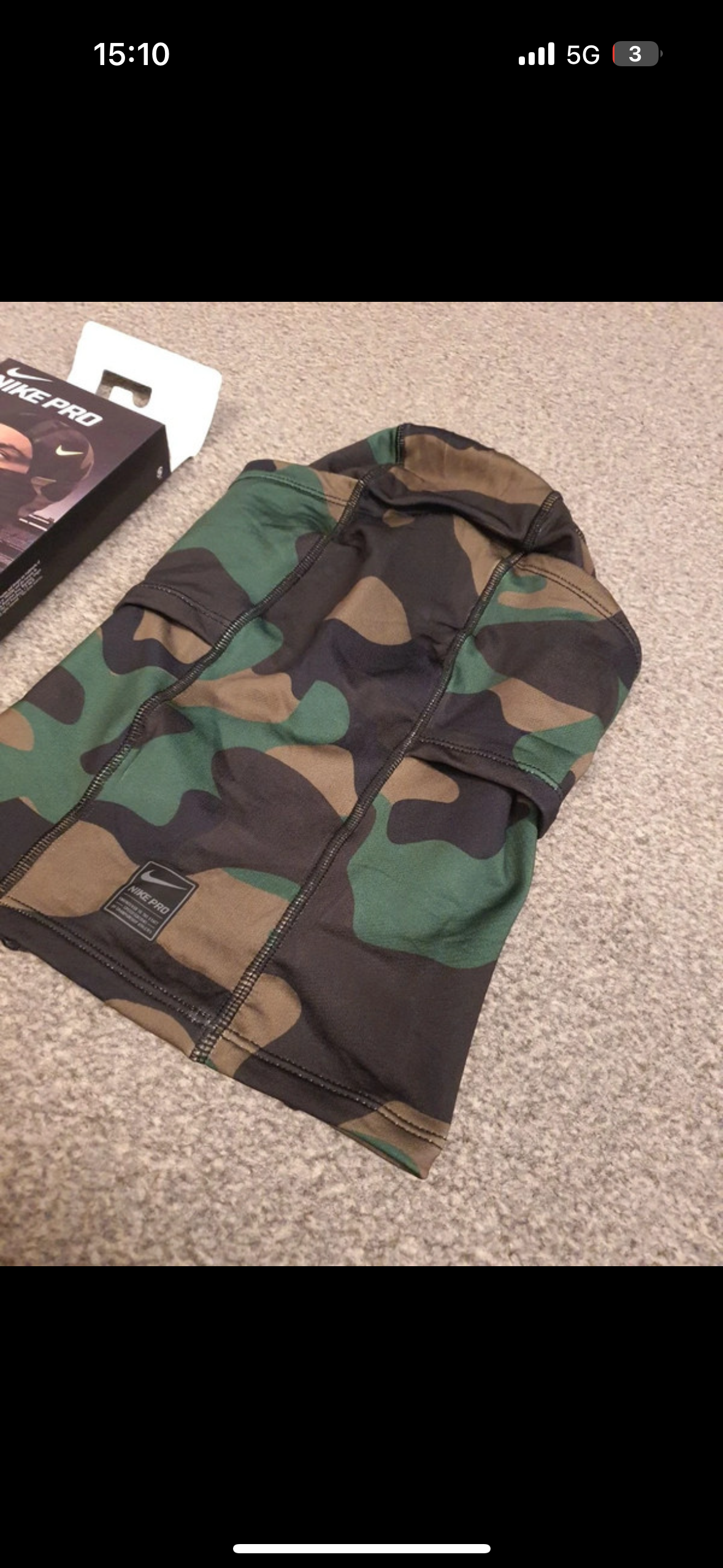 Nike SkiMask Green Camo