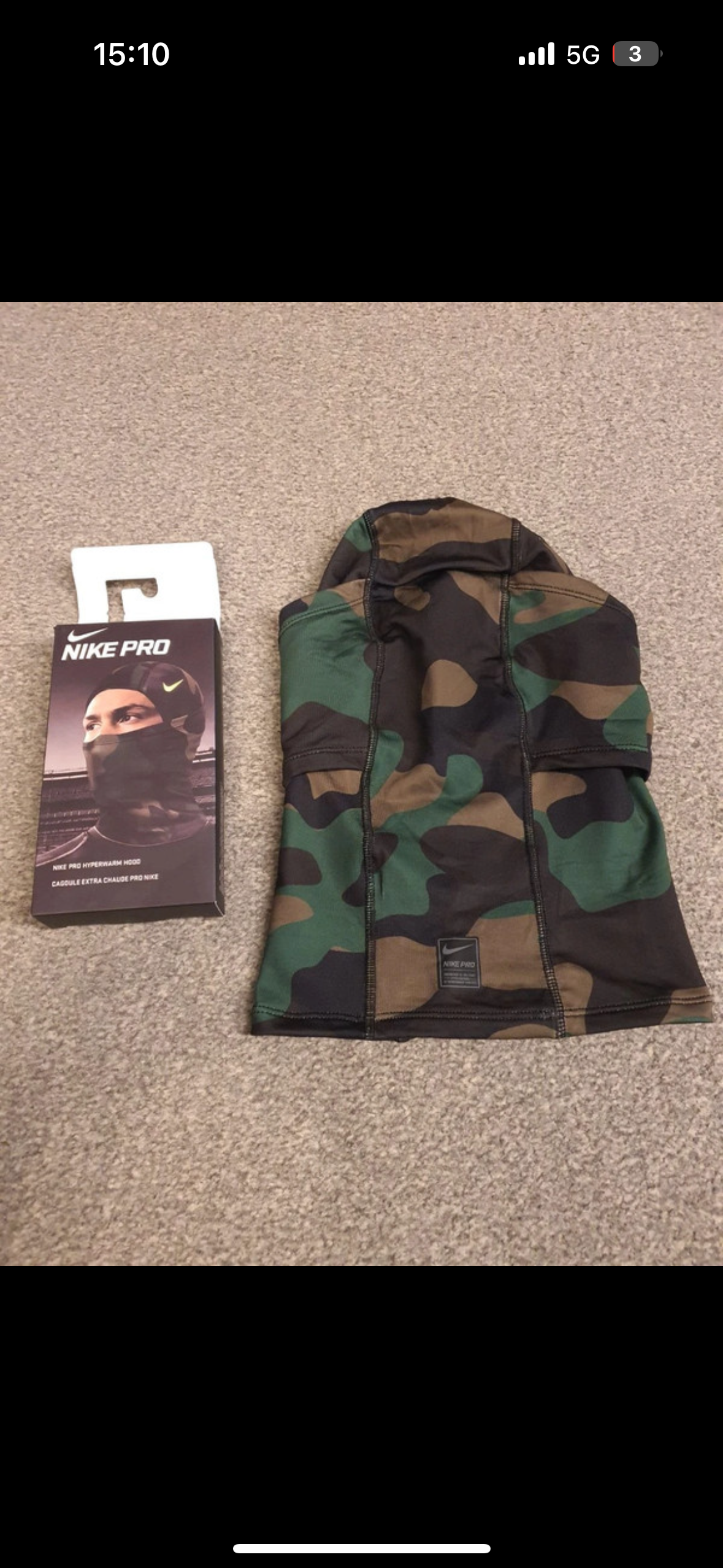 Nike SkiMask Green Camo